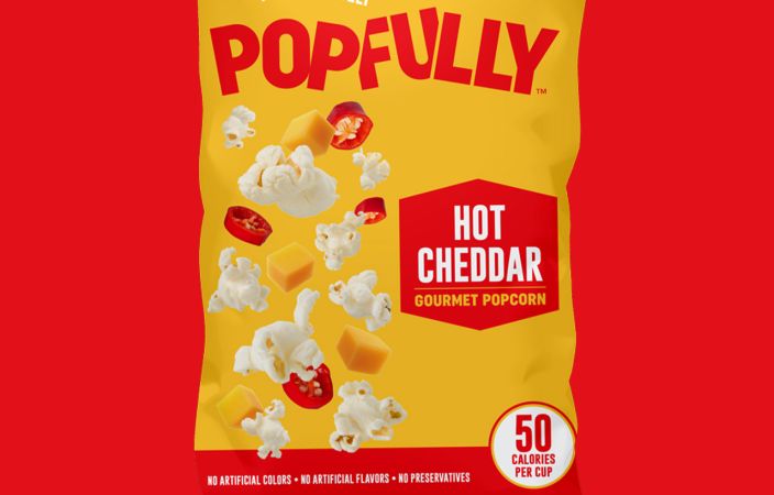 Hot Cheddar Ready To Eat Popcorn