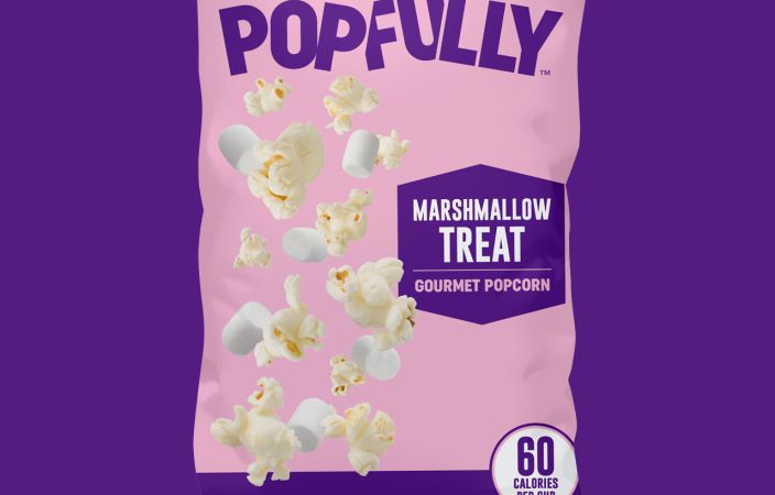 Marshmallow Treat Ready To Eat Popcorn