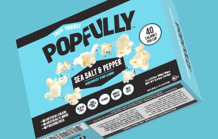 Sea Salt & Pepper Microwave Popcorn